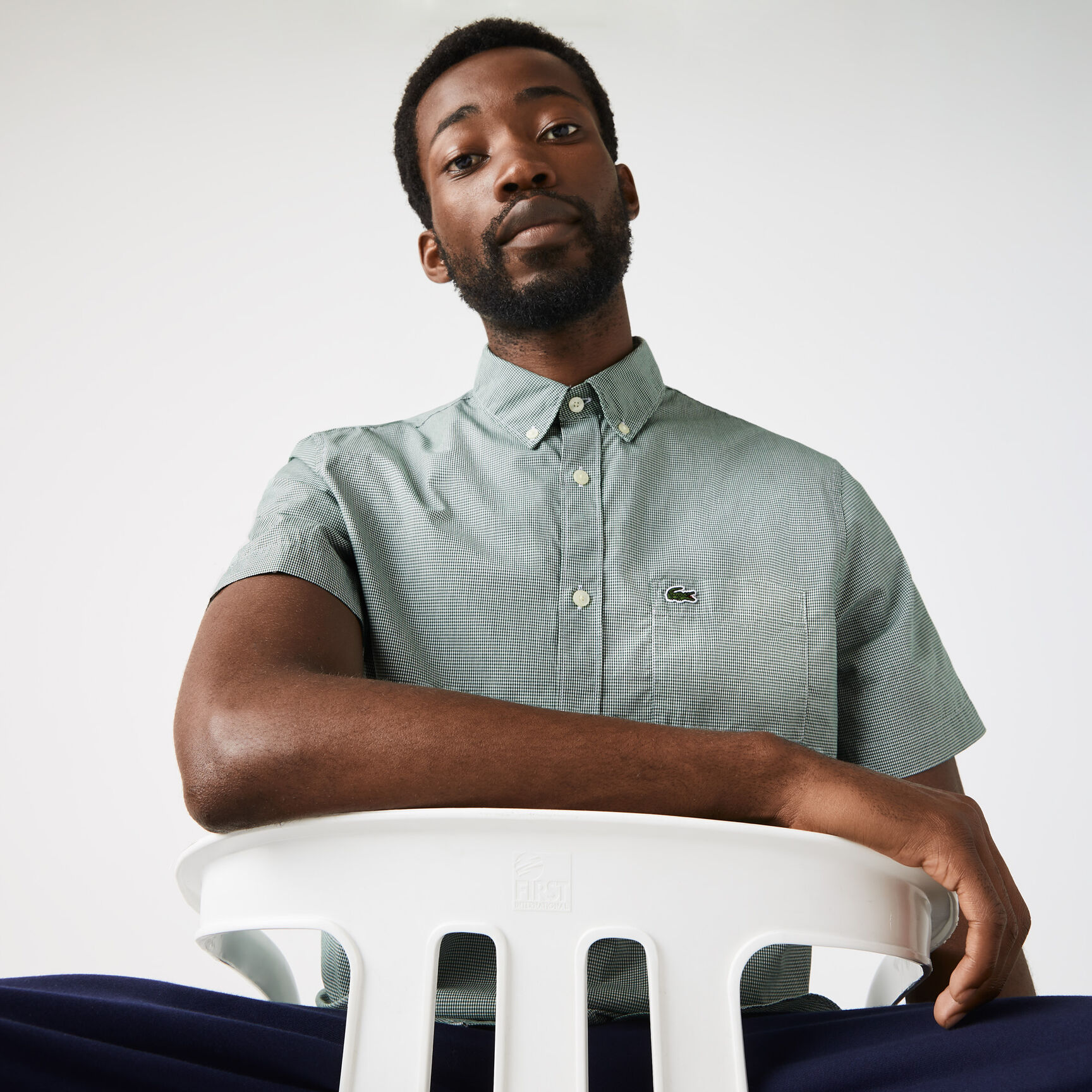 Men's Regular Fit Gingham Check Shirt