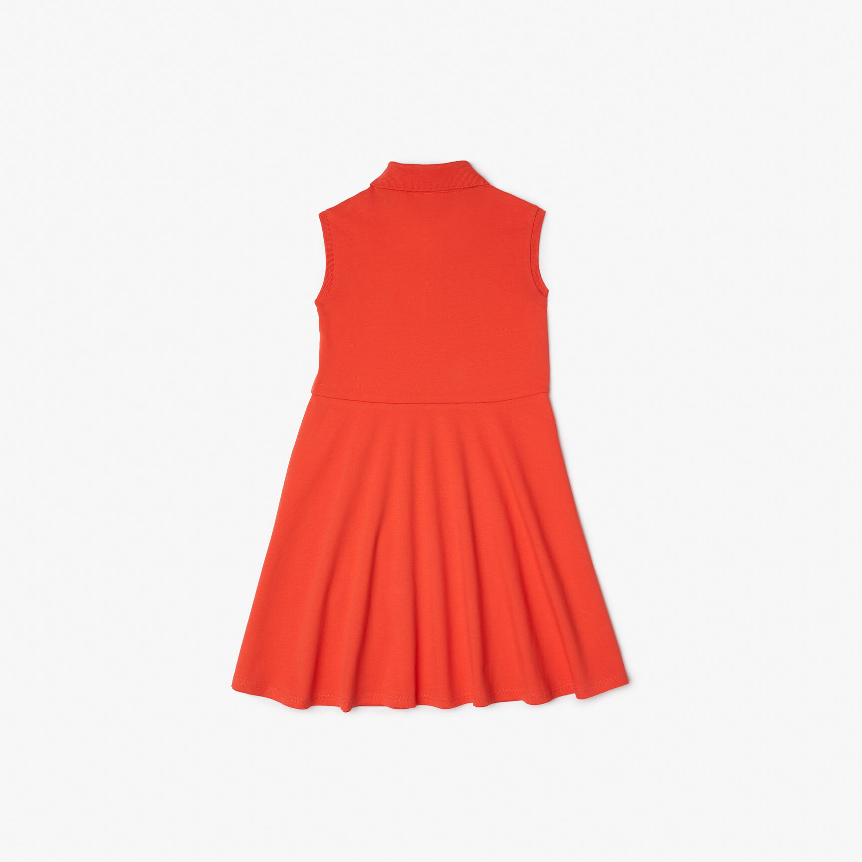 Girls' Lacoste Fit and Flare Stretch Pique Polo Dress Girls' Lacoste Fit and Flare Stretch Pique Polo Dress