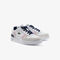 women s lacoste t clip leather color pop sneakers
