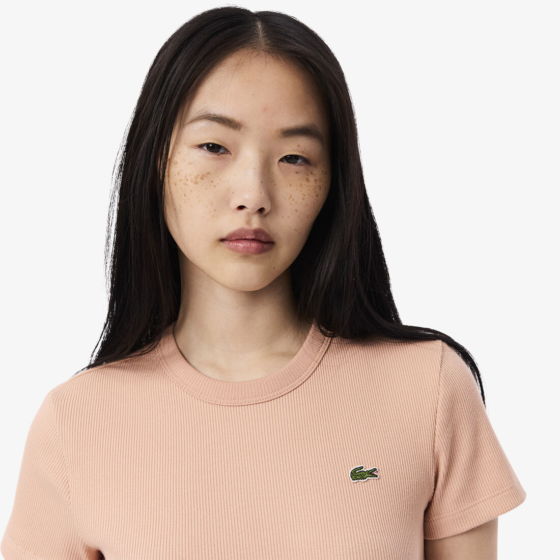 Slim Fit Ribbed Cotton T-shirt Slim Fit Ribbed Cotton T-shirt