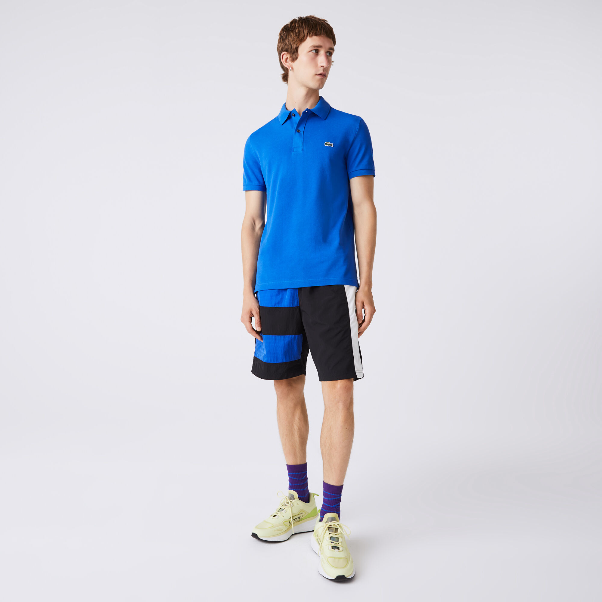 Ensemble lacoste short t shirt 2025 2020