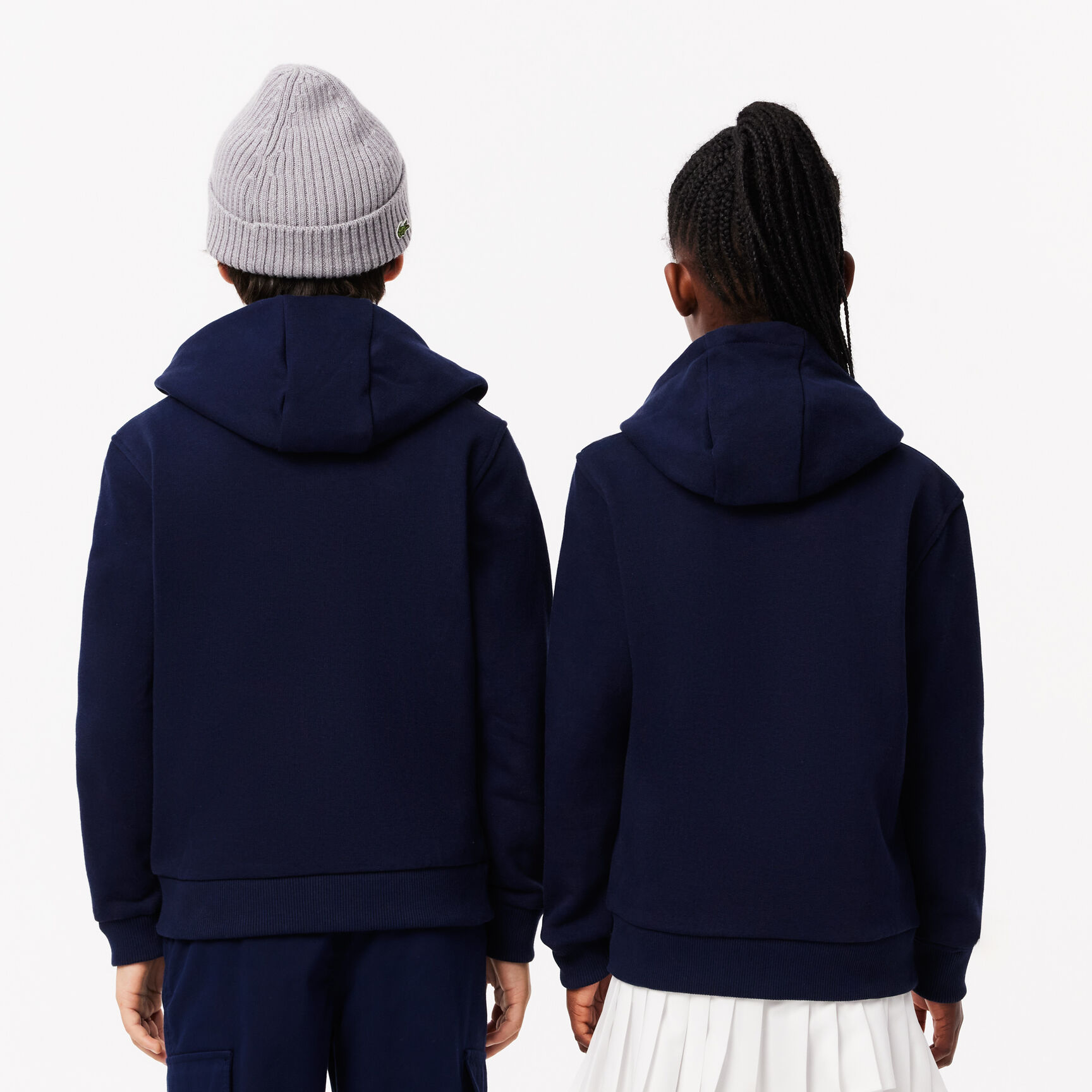 Kangaroo Pocket Zip Front Hoodie