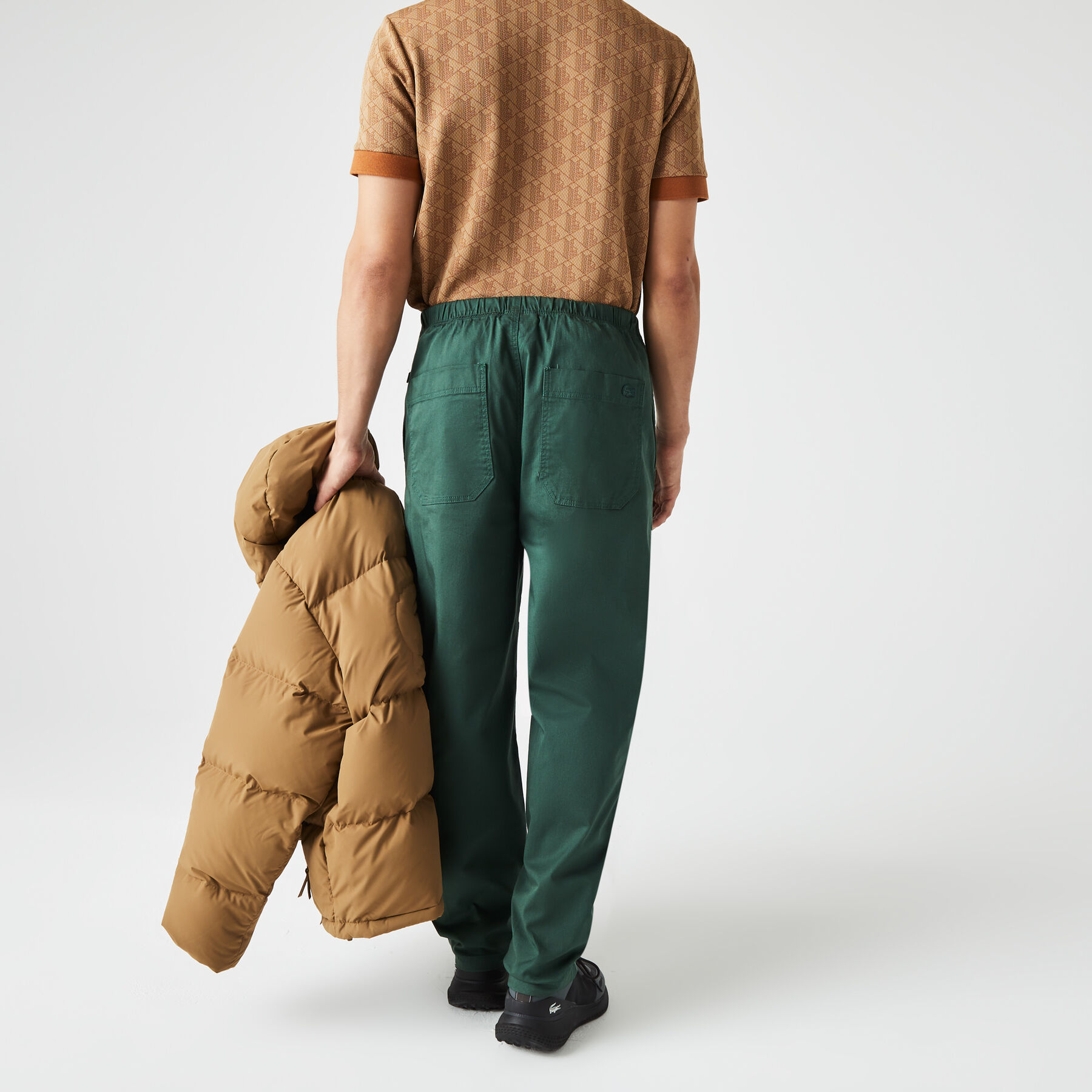Men's Lacoste Organic Cotton Gabardine Chinos men s lacoste organic cotton gabardine chinos