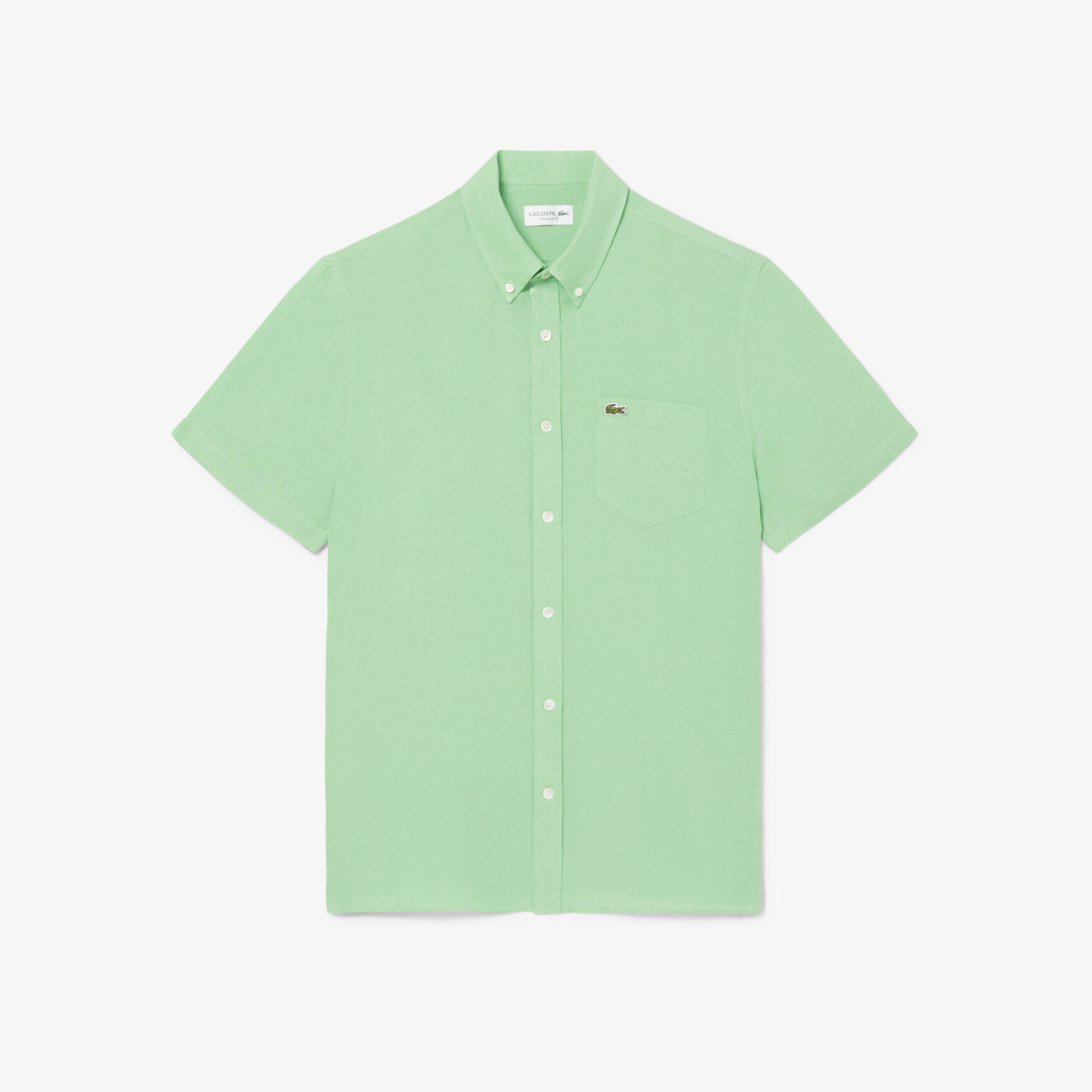 Short Sleeved Linen Shirt