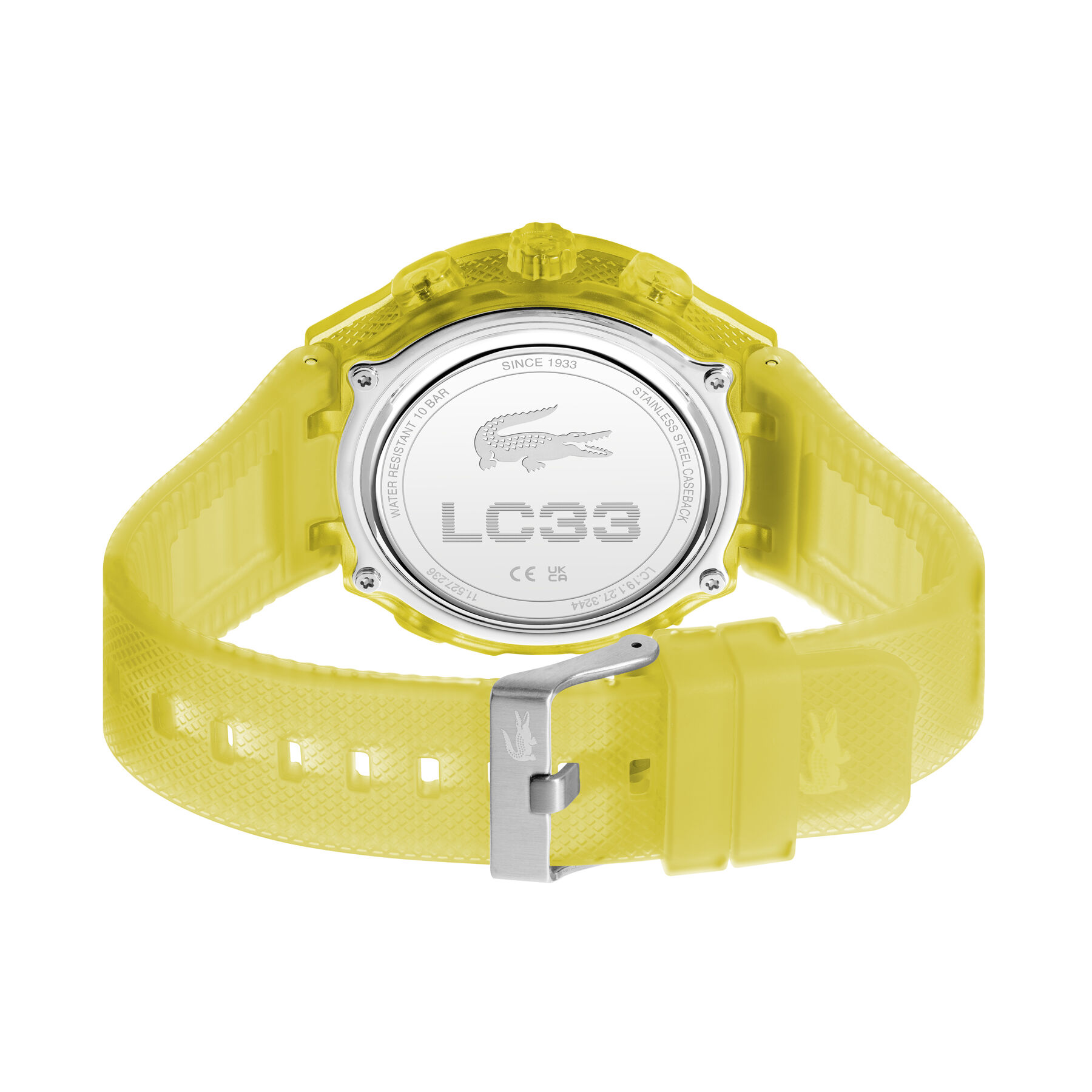 L33 Silicone Strap Watch lacoste l33 silicone strap watch