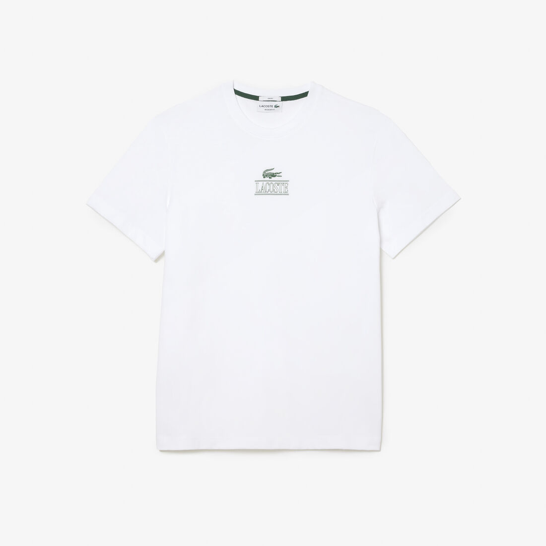 Regular Fit Cotton Jersey Branded T-shirt Regular Fit Cotton Jersey Branded T-shirt