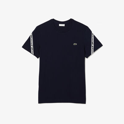 Men's Lacoste Regular Fit Printed Bands T-shirt
