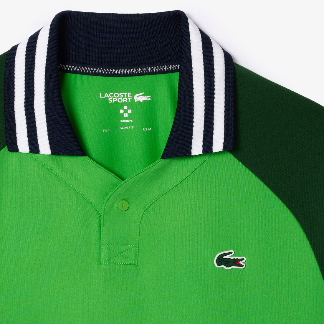 Lacoste x Daniil Medvedev Ultra-Dry Tennis Polo Shirt Lacoste x Daniil Medvedev Ultra-Dry Tennis Polo Shirt