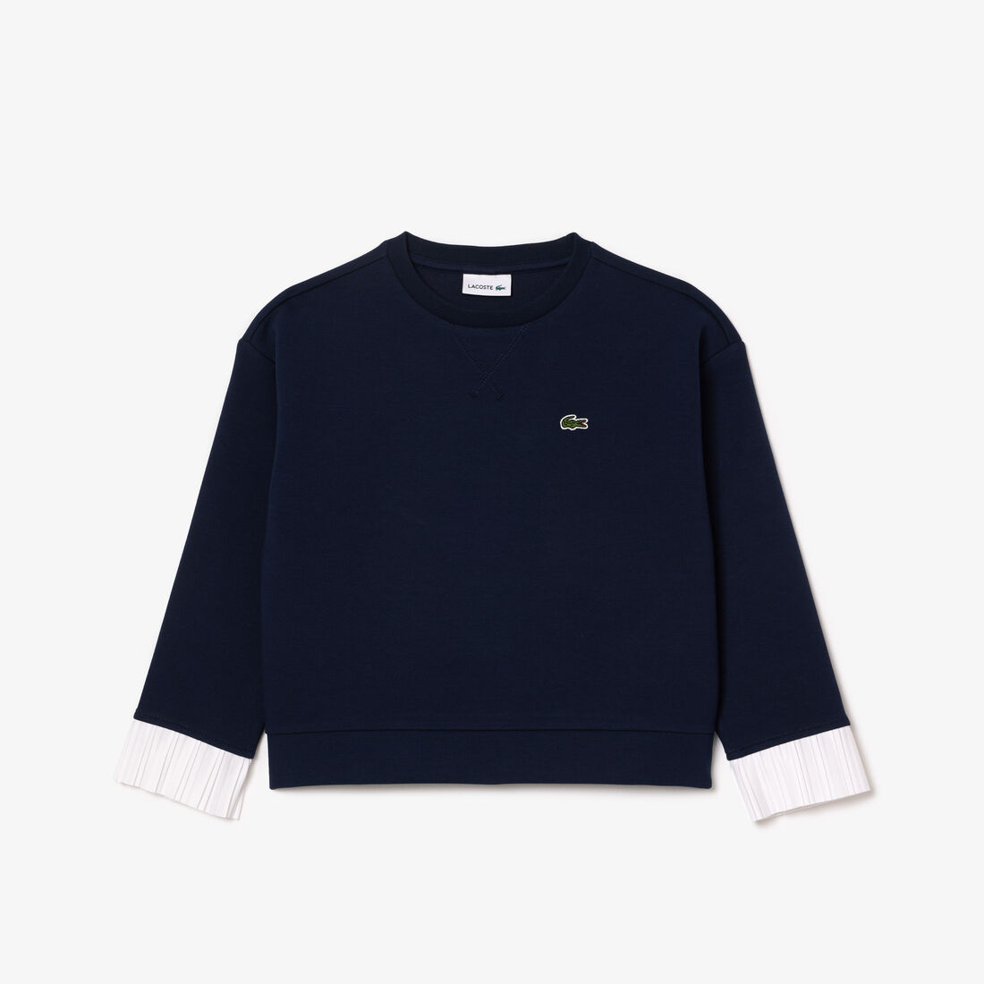 سويت شيرت ميلانو ذو لمسة نهائية مطوية سويت شيرت ميلانو ذو لمسة نهائية مطوية