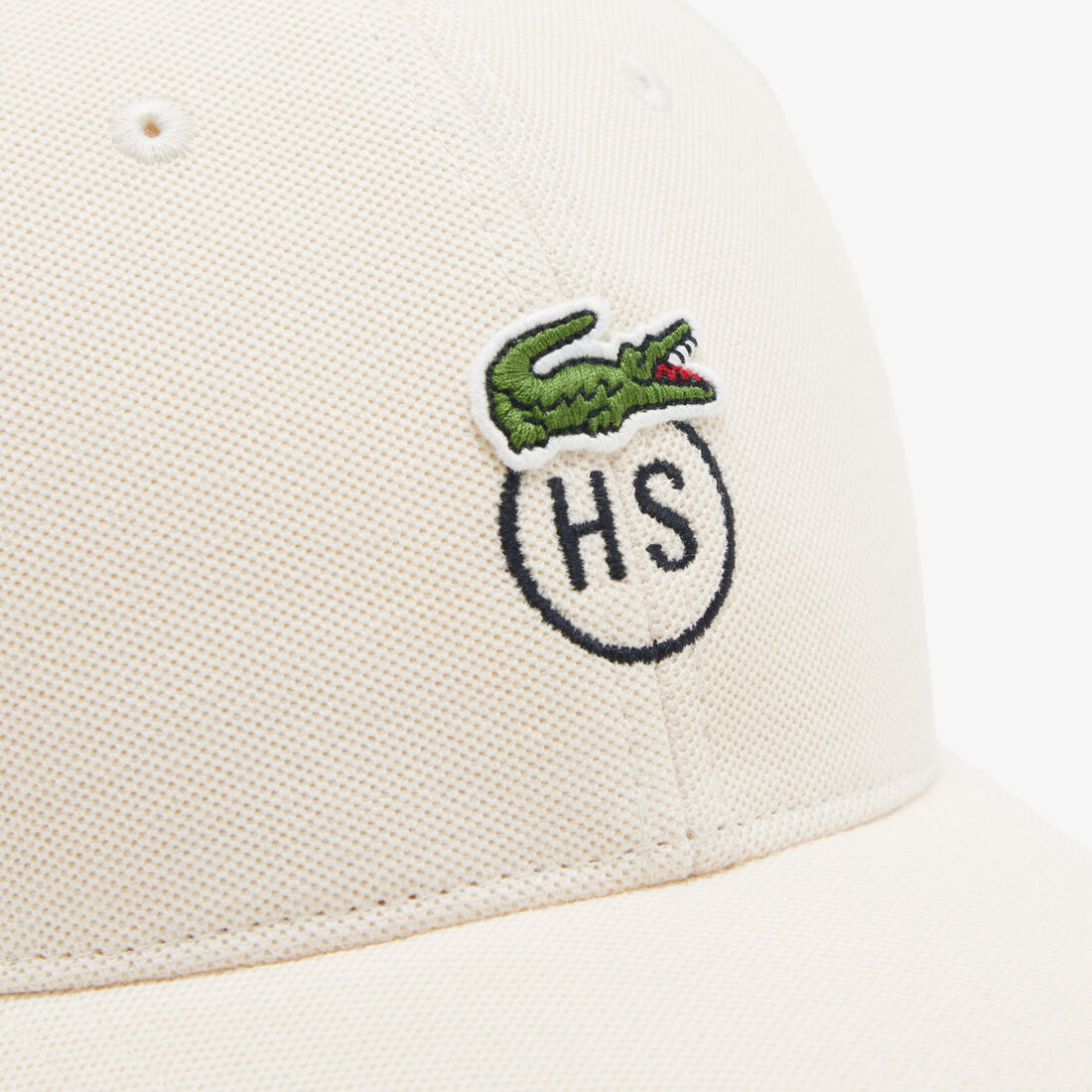 قبعة Lacoste x Highsnobiety قطن بيكيه قبعة Lacoste x Highsnobiety قطن بيكيه