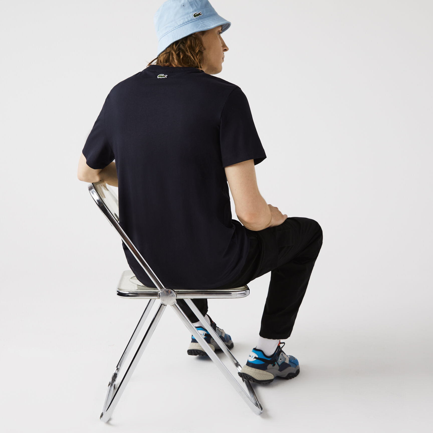 Men's Crew Neck Vintage Printed Cotton T-shirt Men's Crew Neck Vintage Printed Cotton T-shirt