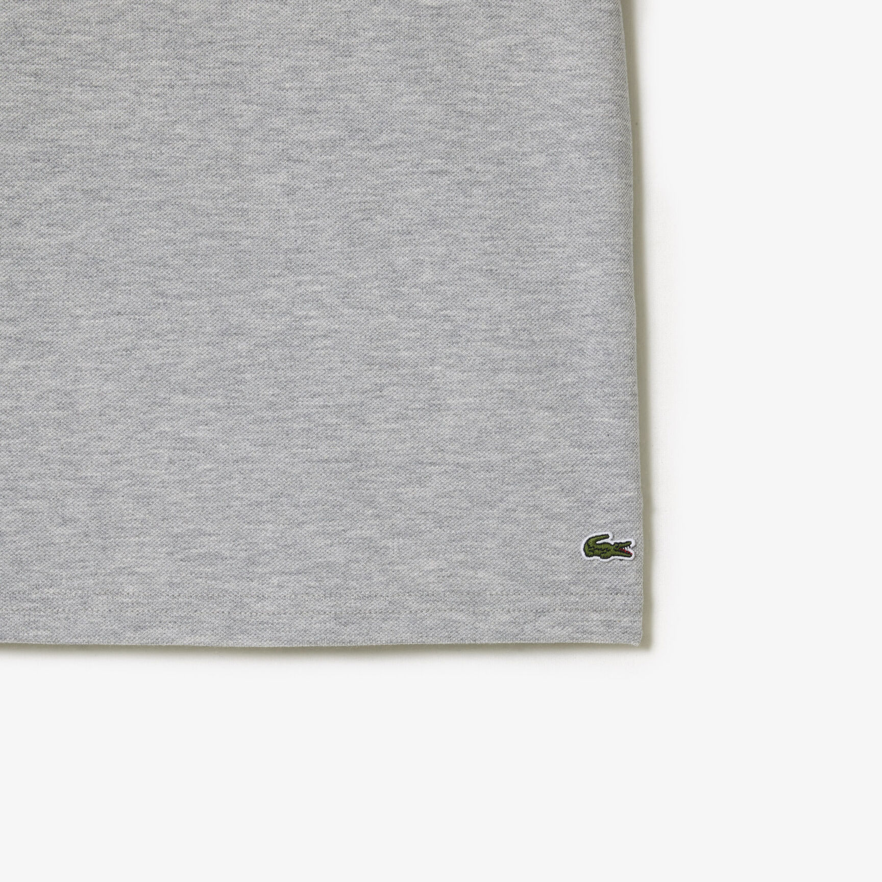 Kids' Lacoste Organic Cotton Contrast Print Polo Shirt