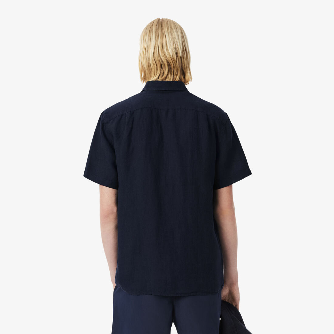 Short Sleeved Linen Shirt Short Sleeved Linen Shirt