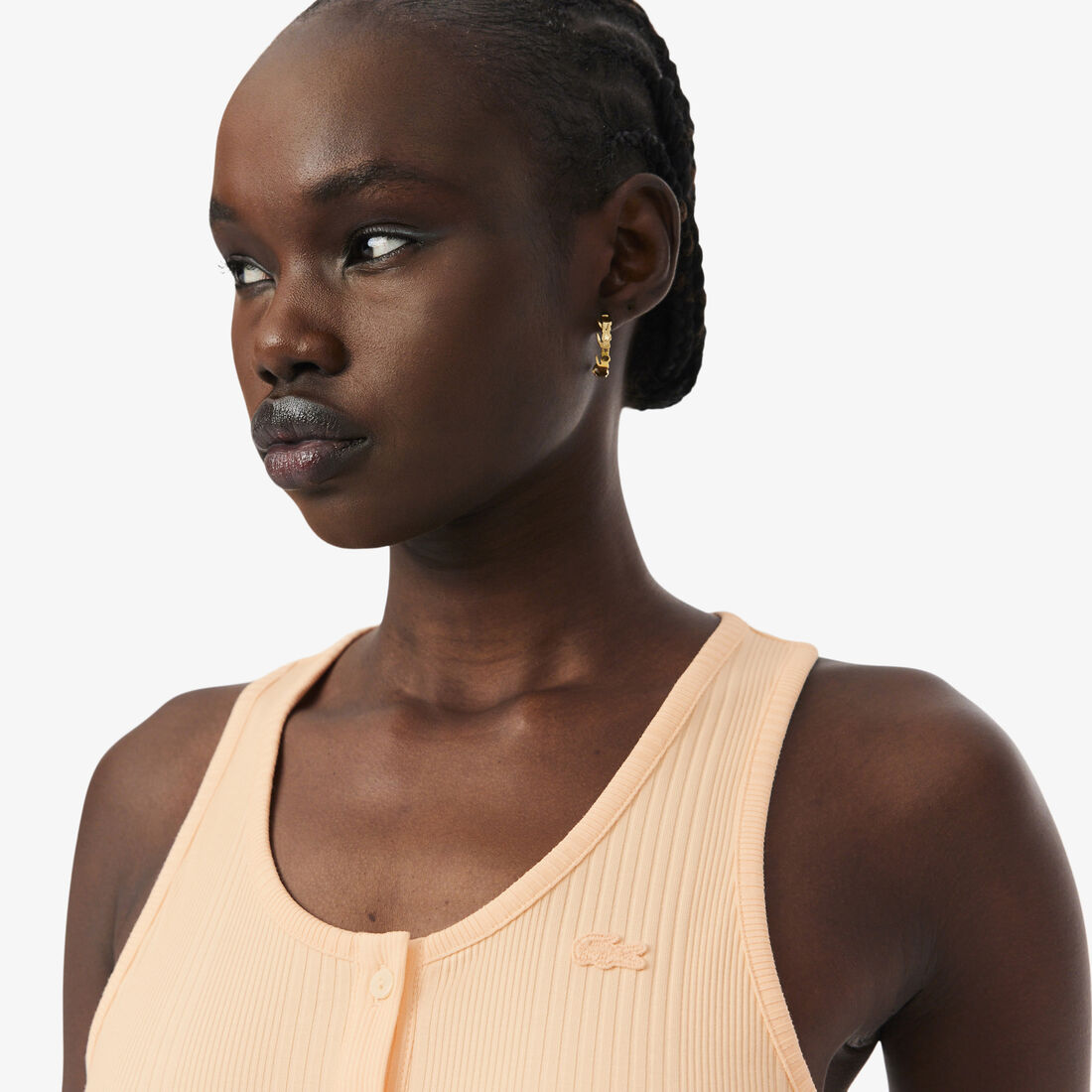 Slim Fit Ribbed Cotton Tank Top Slim Fit Ribbed Cotton Tank Top