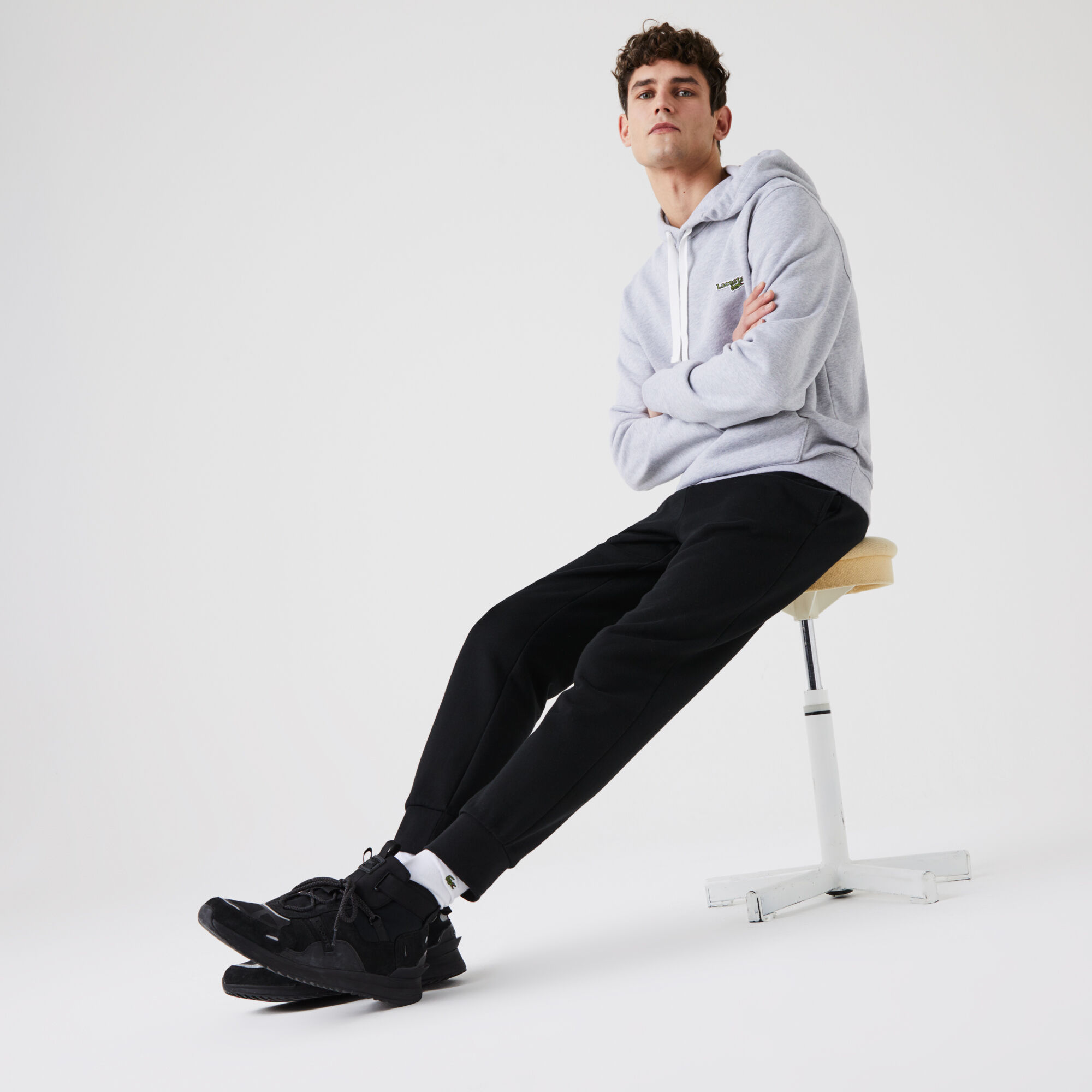 Men's Lacoste SPORT Cotton Fleece Tennis Sweatpants Men's Lacoste SPORT Cotton Fleece Tennis Sweatpants