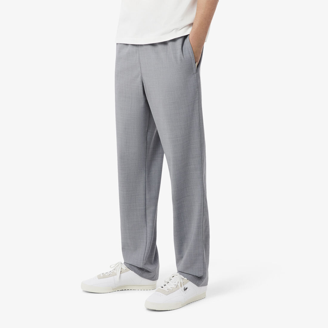 بنطال تشينو من الفلانيل الصوفي بقصة عادية بنطال تشينو من الفلانيل الصوفي بقصة عادية