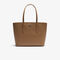 Women’s Chantaco Piqué Leather Tote Bag lacoste women s chantaco piqu leather tote bag