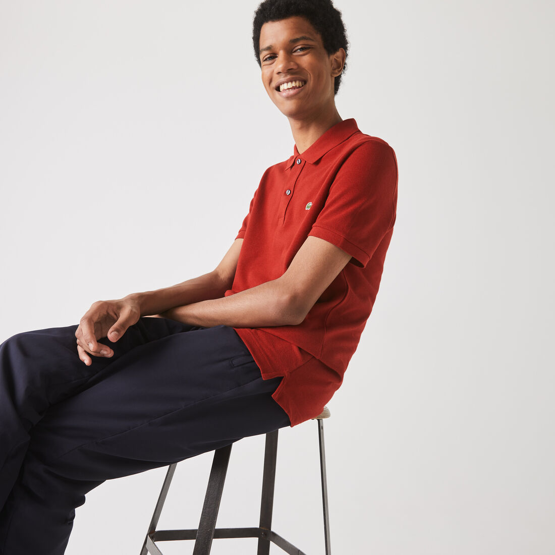 Slim Fit L.12.12 Pique Polo Shirt