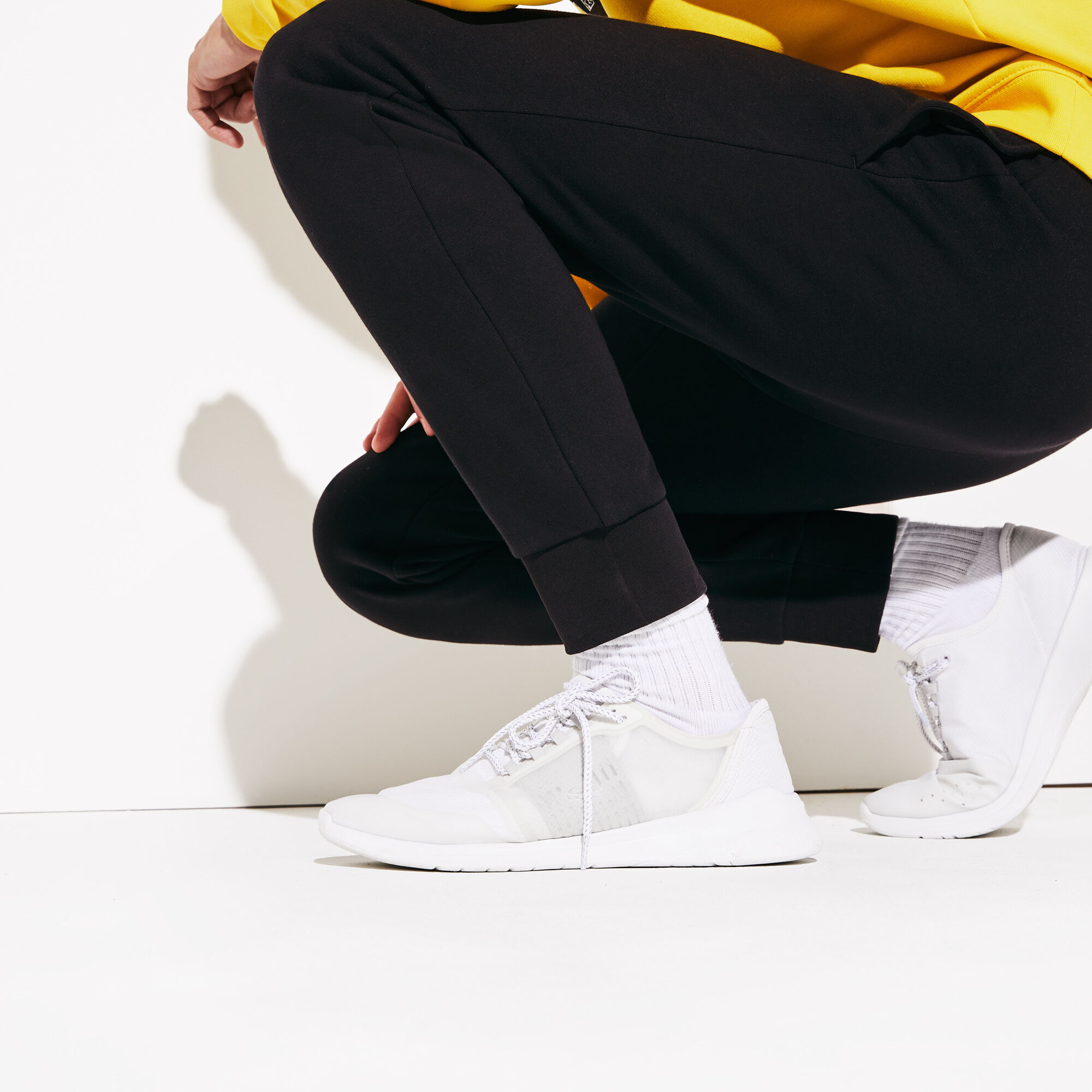 Men's Lacoste SPORT Cotton Fleece Tennis Sweatpants Men's Lacoste SPORT Cotton Fleece Tennis Sweatpants