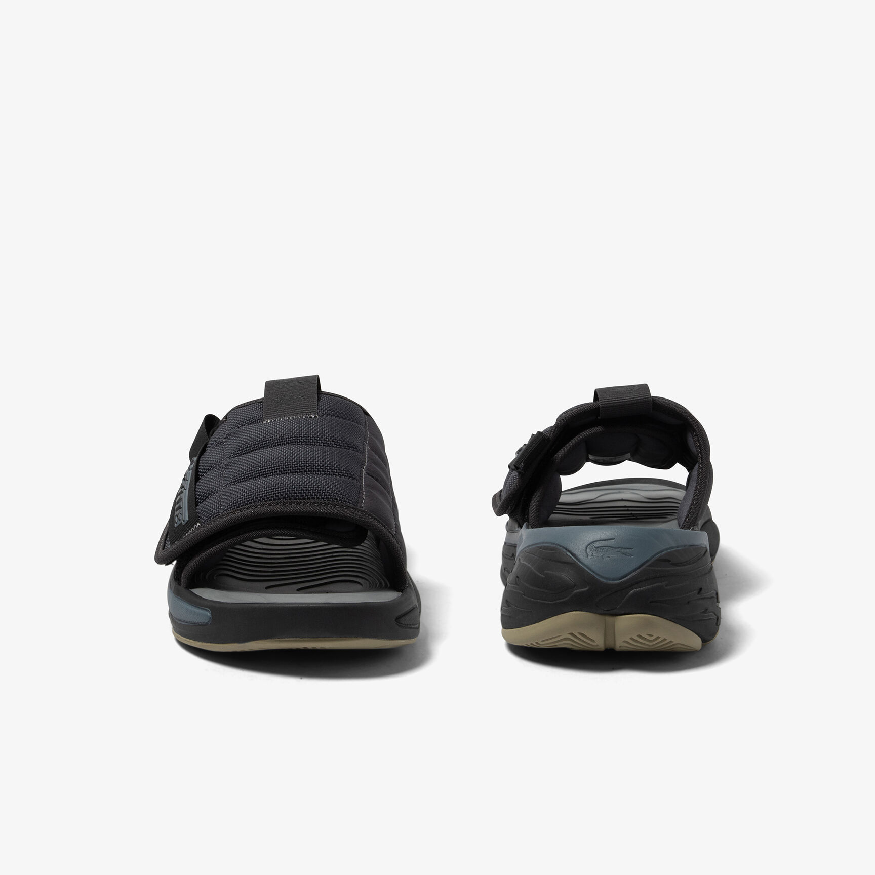 حذاء مفتوح لاكوست ايس سلايد من خامات صناعية للرجال