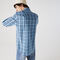 lacoste men s regular fit check cotton poplin shirt