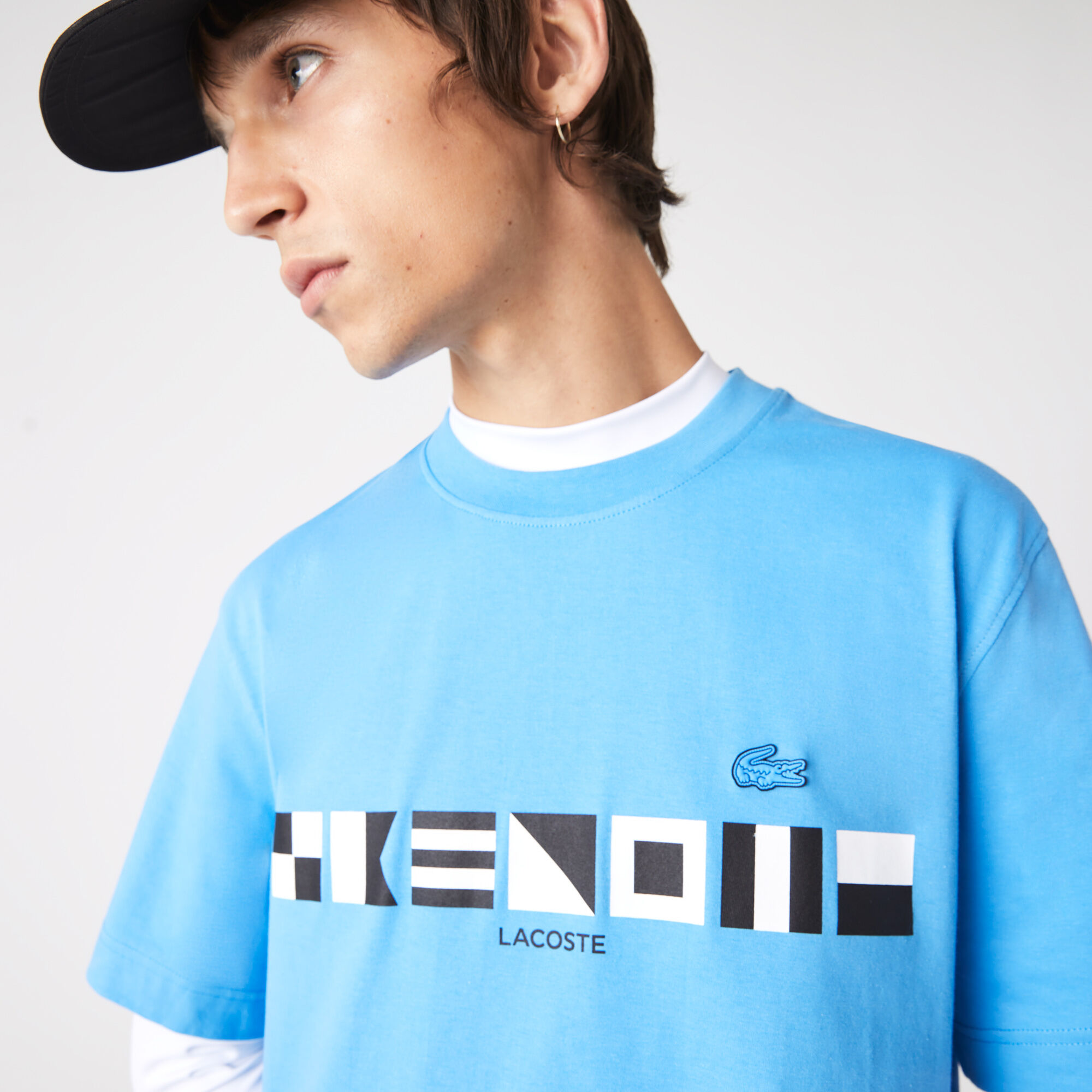 Men s Lacoste Relaxed Fit Print T shirt