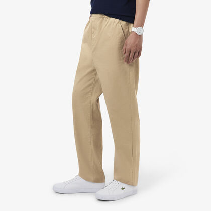 Regular Fit Cotton Twill Chino Pants