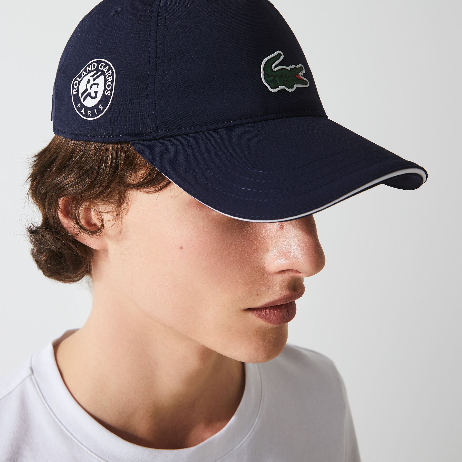 كاب نايلون خفيف الوزن للرجال مجموعة Lacoste SPORT French Open لاكوست كاب نايلون خفيف الوزن للرجال مجموعة lacoste sport french open