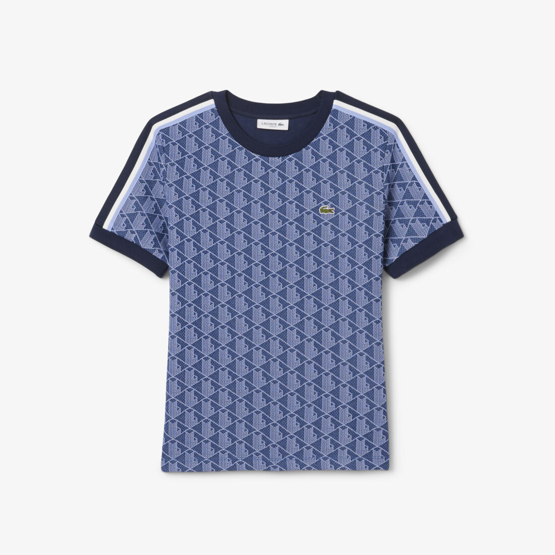 Slim Fit Monogram Jacquard T-shirt Slim Fit Monogram Jacquard T-shirt