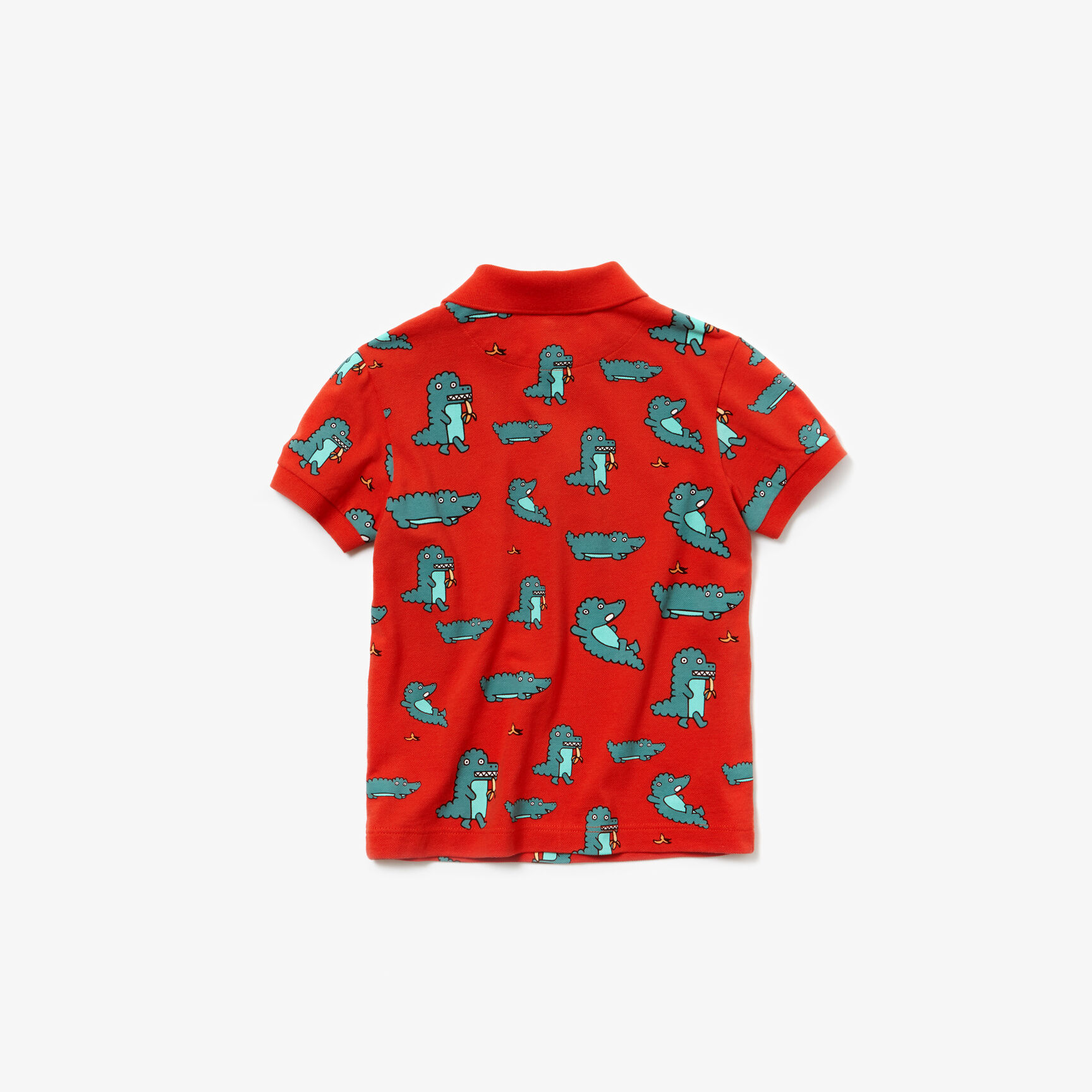 Boys' Lacoste Print Mini Piqué Polo Shirt