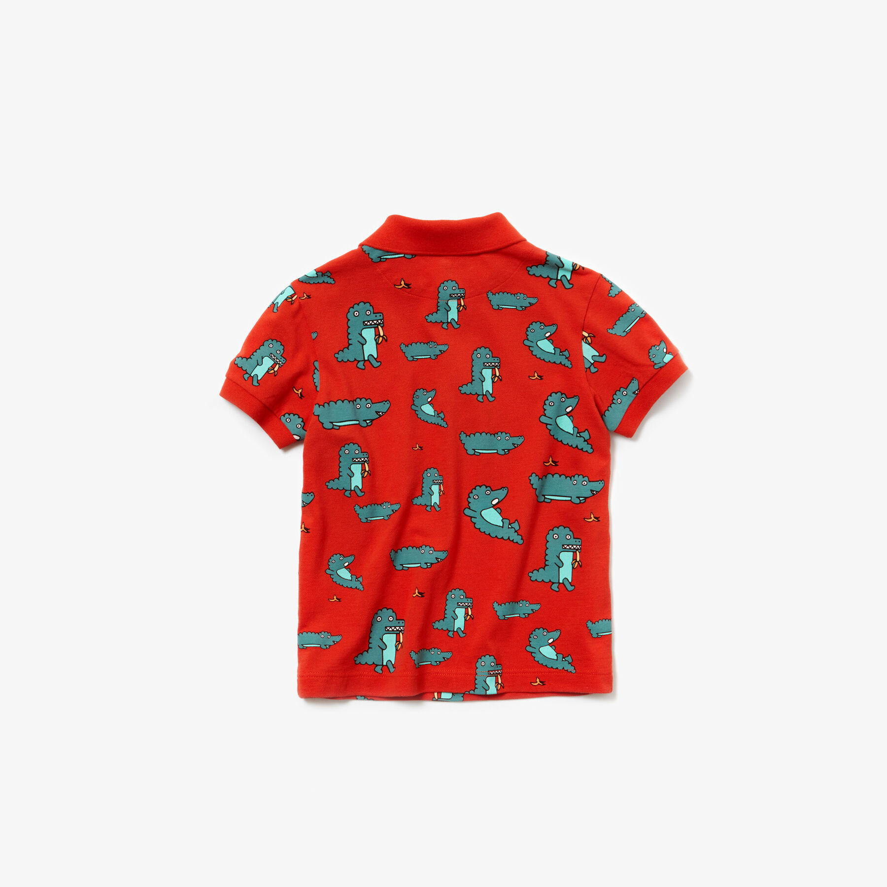 Boys' Lacoste Print Mini Piqué Polo Shirt boys lacoste print mini piqu polo shirt