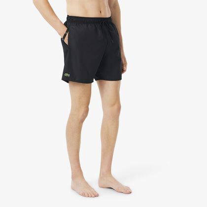Mid Length Monochrome Swim Trunks Mid Length Monochrome Swim Trunks
