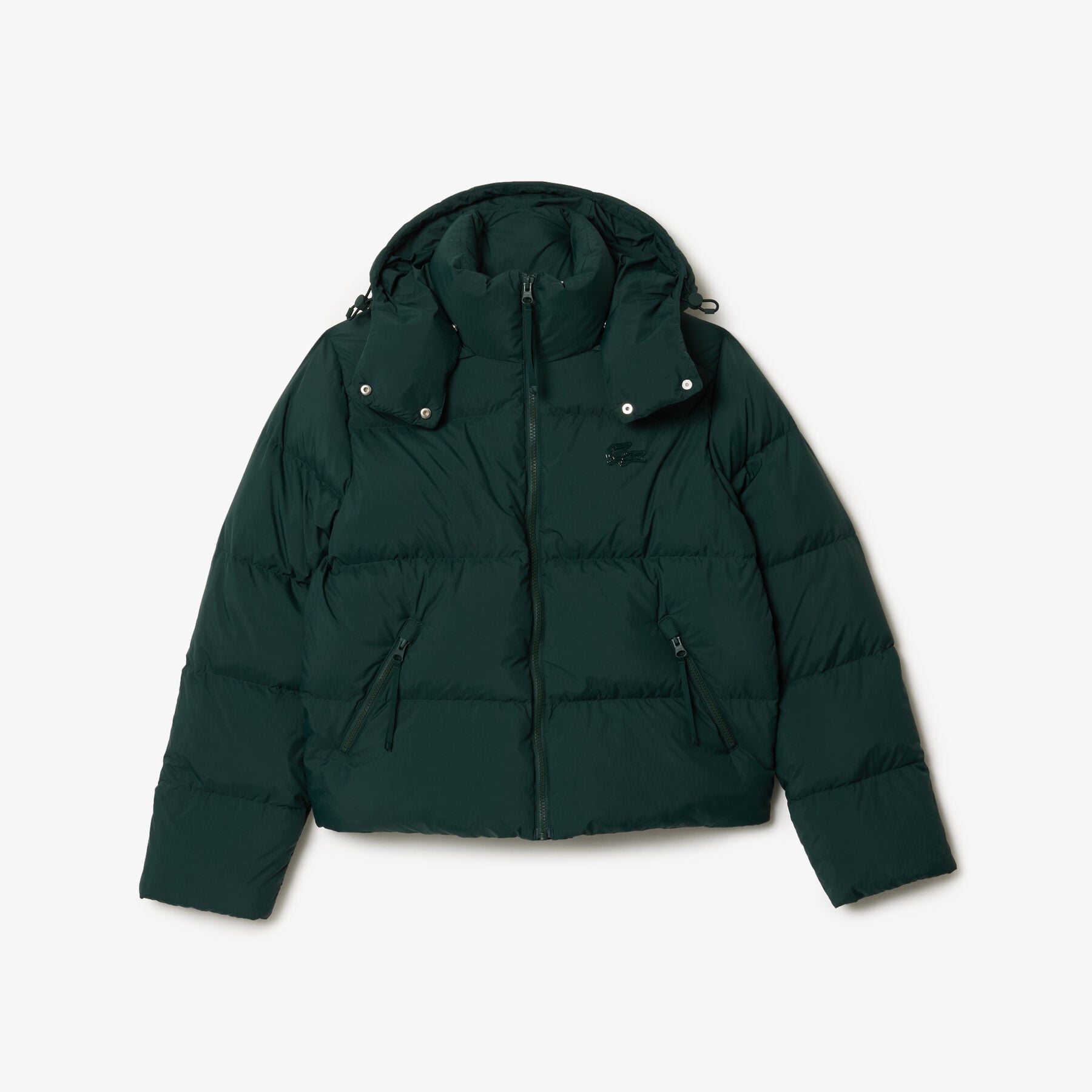 Relaxed Fit Hooded Down Jacket lacoste relaxed fit hooded down jacket
