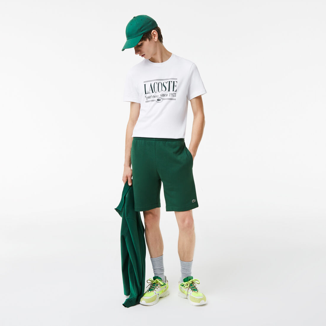 Men's Lacoste Regular Fit Jersey T-shirt Men's Lacoste Regular Fit Jersey T-shirt
