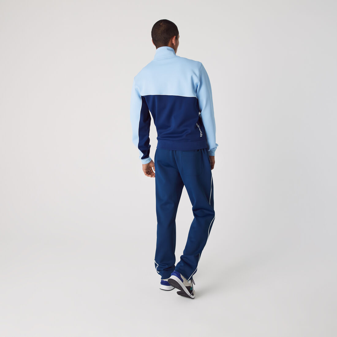 Unisex Lacoste LIVE Colourblock Light Neoprene Tracksuit Pants Unisex Lacoste LIVE Colourblock Light Neoprene Tracksuit Pants