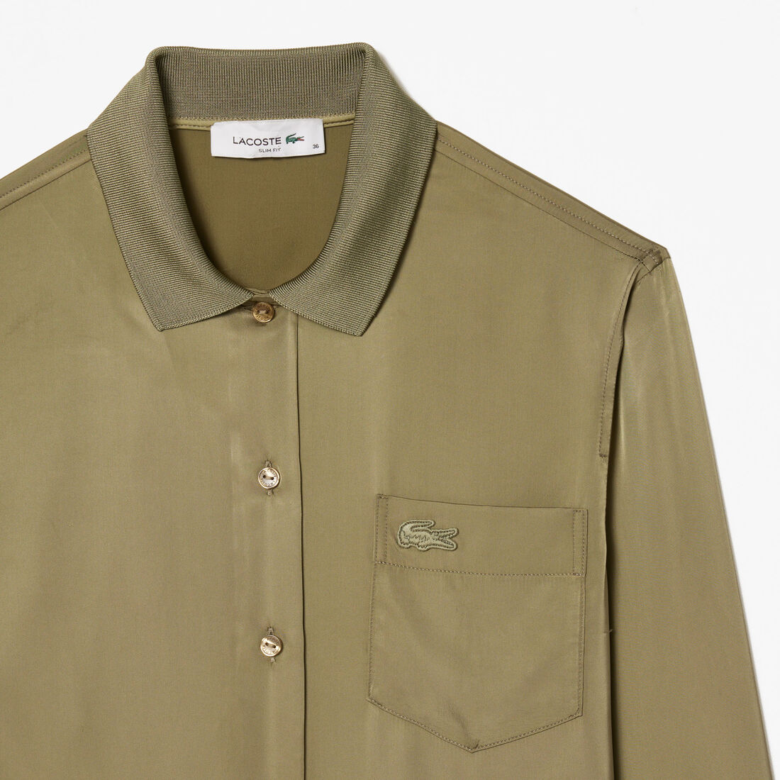 قميص بياقة مضلعة قميص بياقة مضلعة