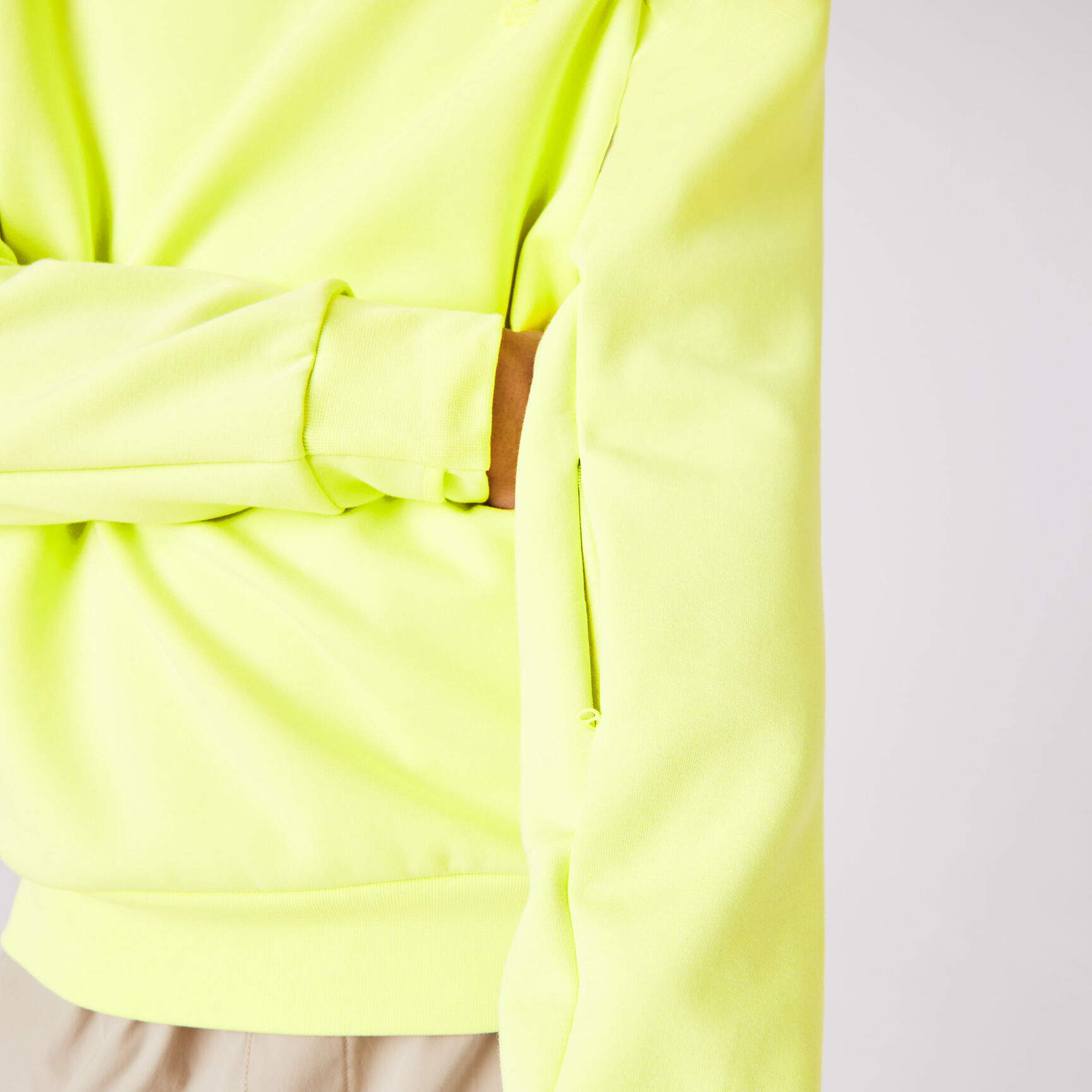 Men&rsquo;s Crew Neck Kangaroo Pocket Cotton Blend Sweatshirt