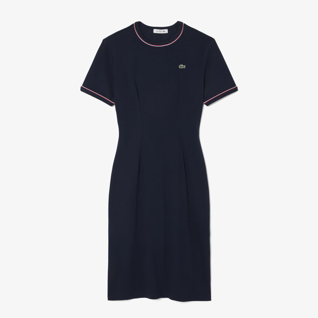 Trim Accent Jersey T-shirt Dress Trim Accent Jersey T-shirt Dress