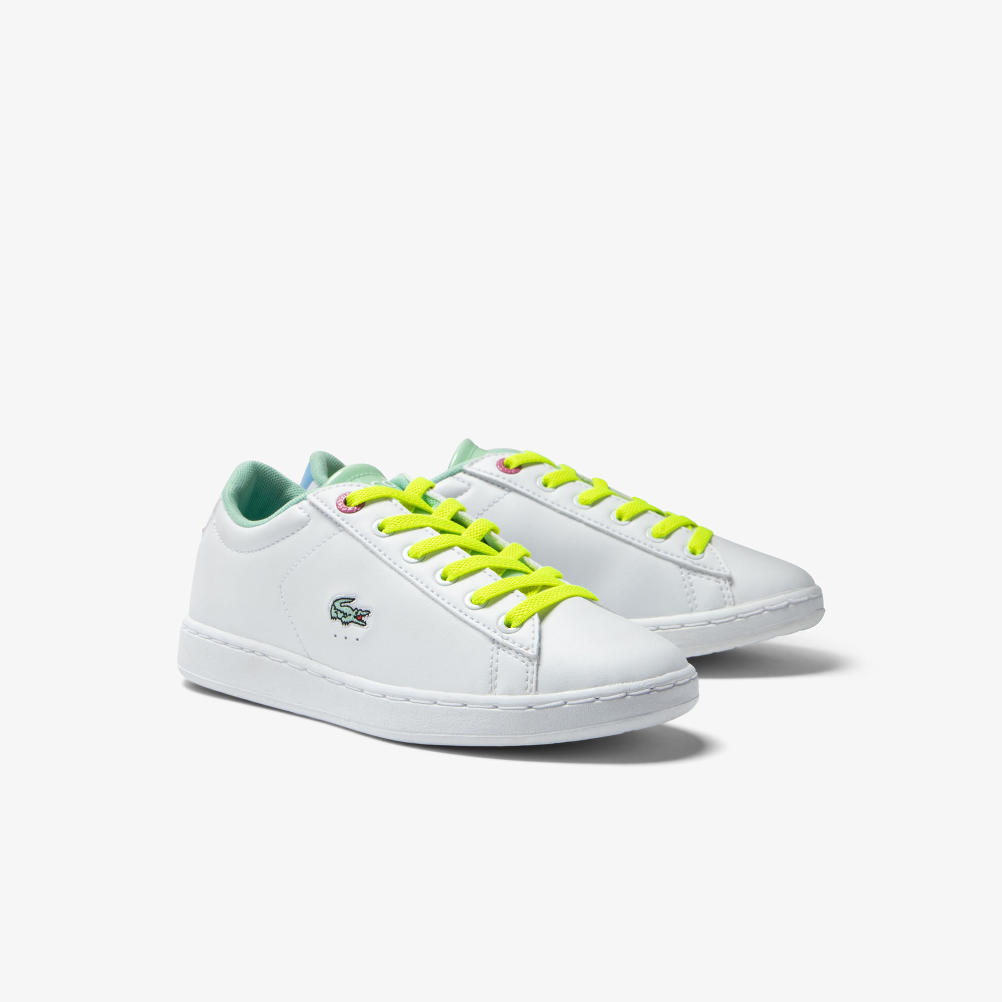 Children's sales lacoste trainers