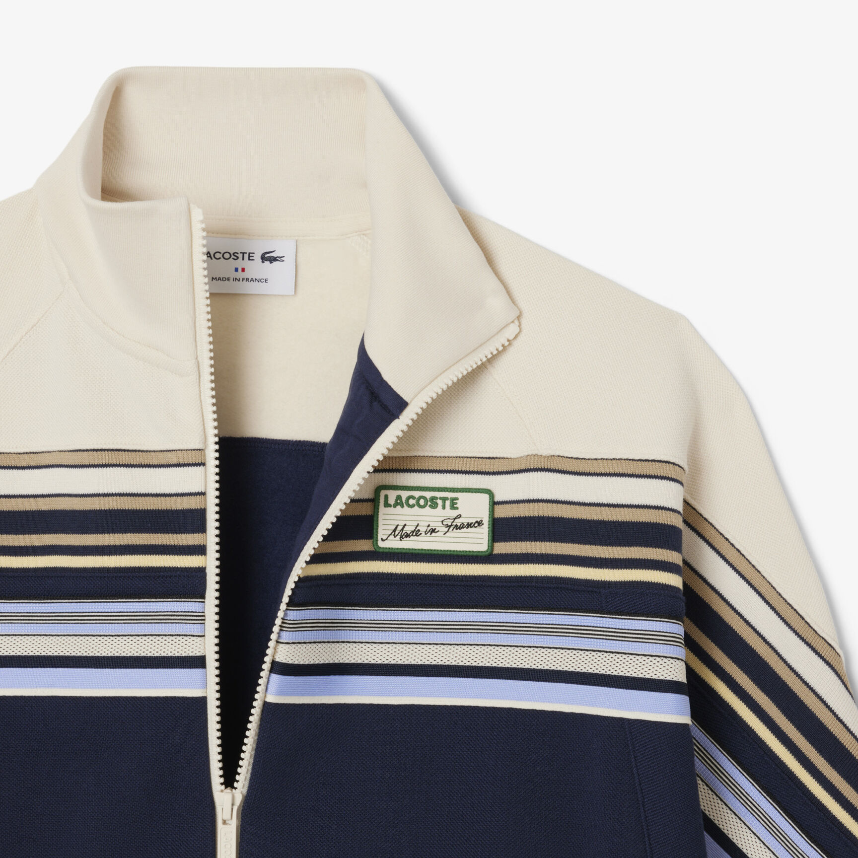 French Made Zipped Sweatshirt