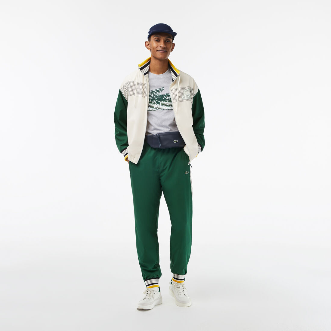 تيشيرت لاكوست قطن جيرسيه بطبعة للرجال تيشيرت لاكوست قطن جيرسيه بطبعة للرجال