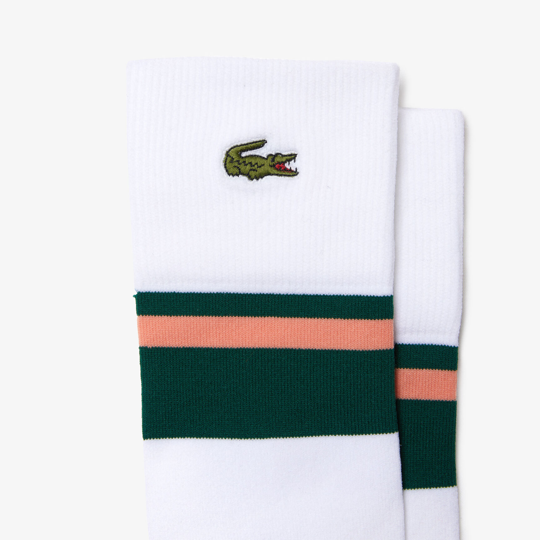 Men&rsquo;s Lacoste SPORT Compression Zone Striped Socks