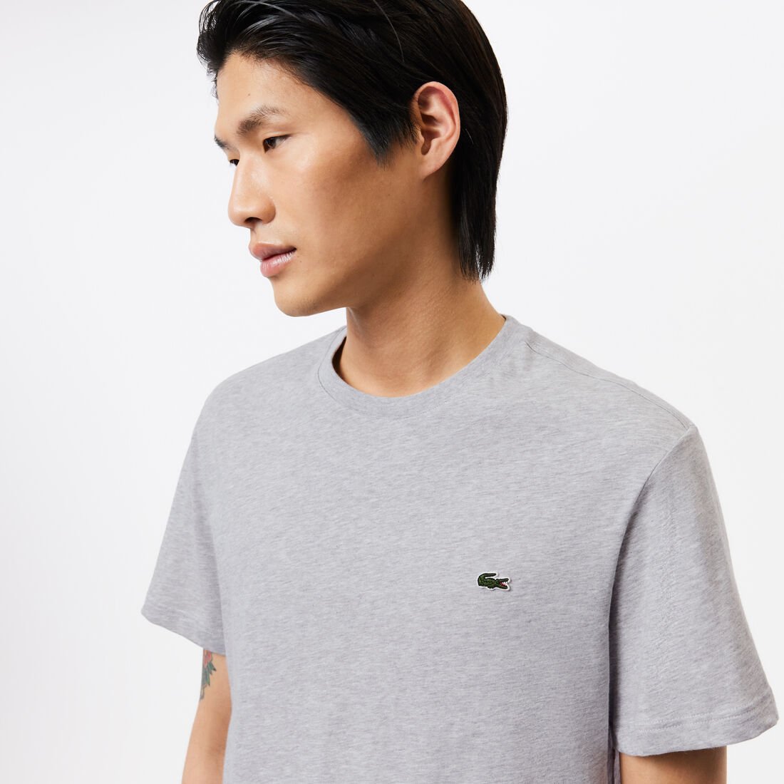 Monochrome Cotton Crew Neck T-shirt Monochrome Cotton Crew Neck T-shirt