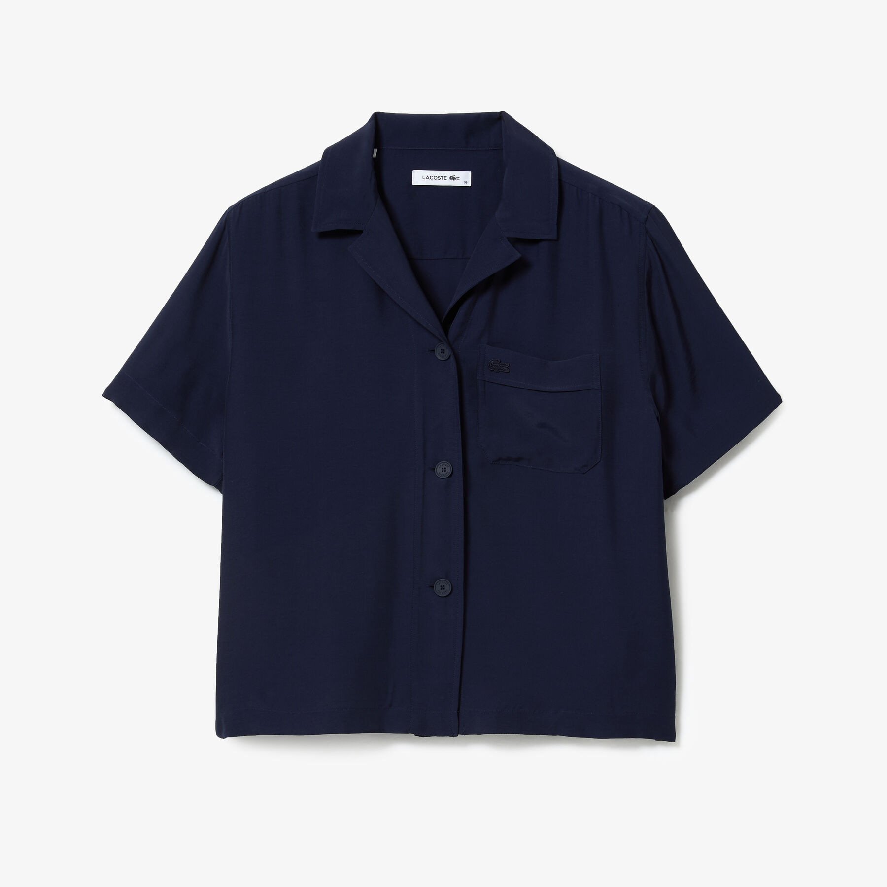 lacoste women s hawaiian fit lightweight shirt