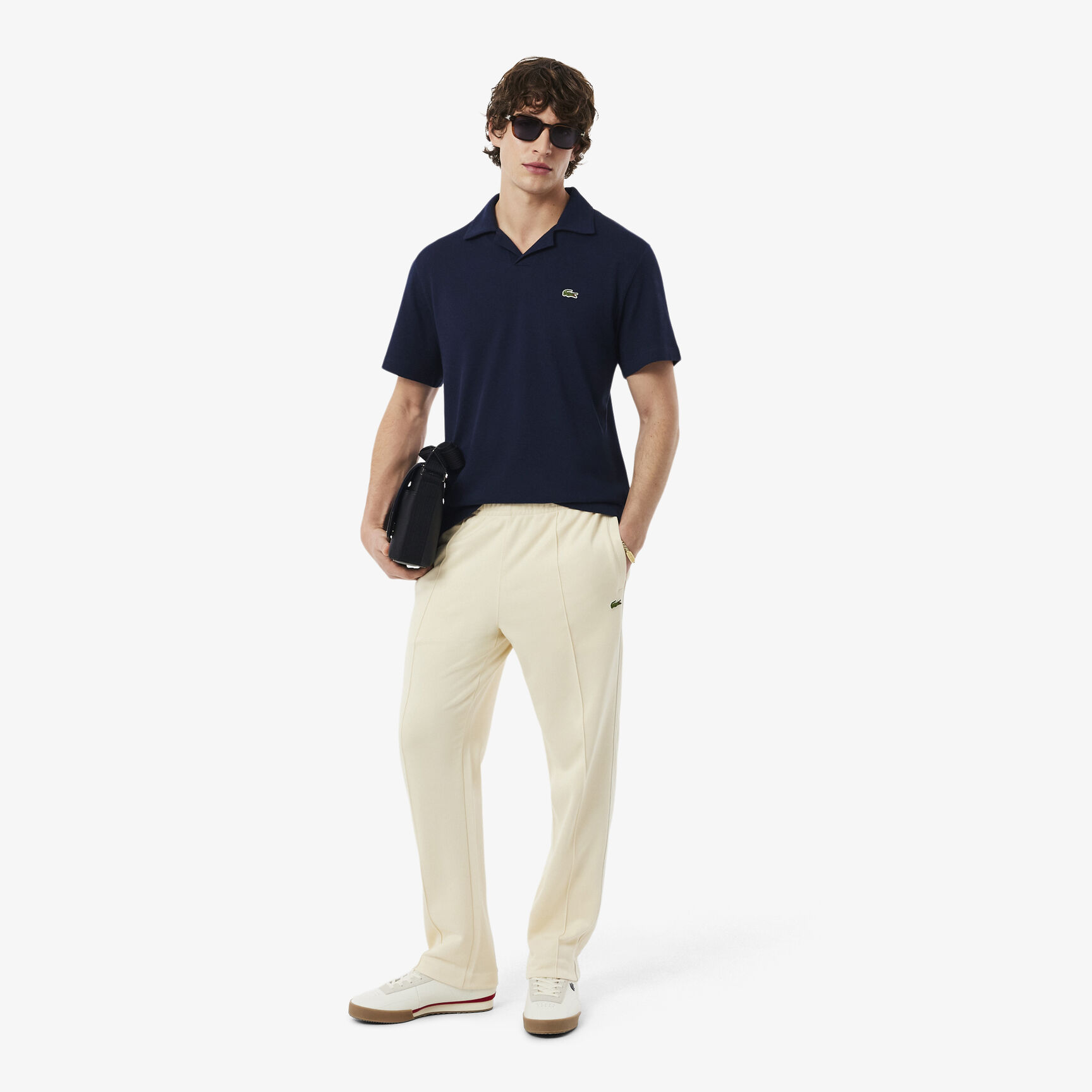 Classic Fit Cotton-Linen Polo Shirt Classic Fit Cotton-Linen Polo Shirt