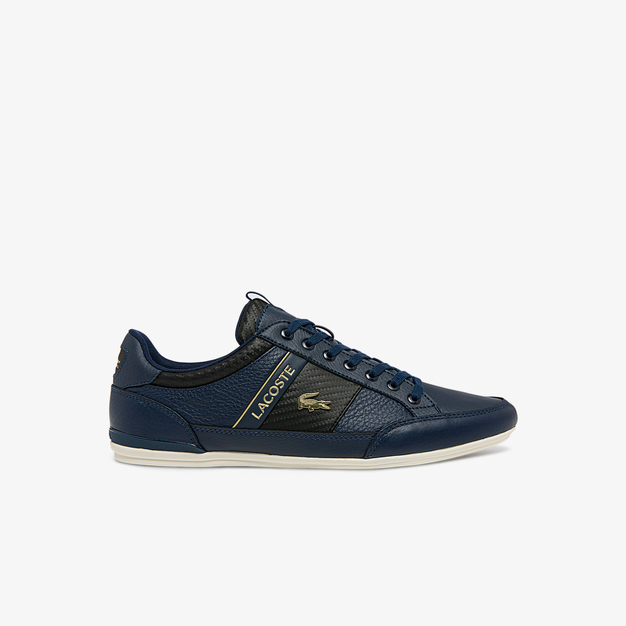 Buy Men s Chaymon Leather and Carbon Fibre Trainers Lacoste EG