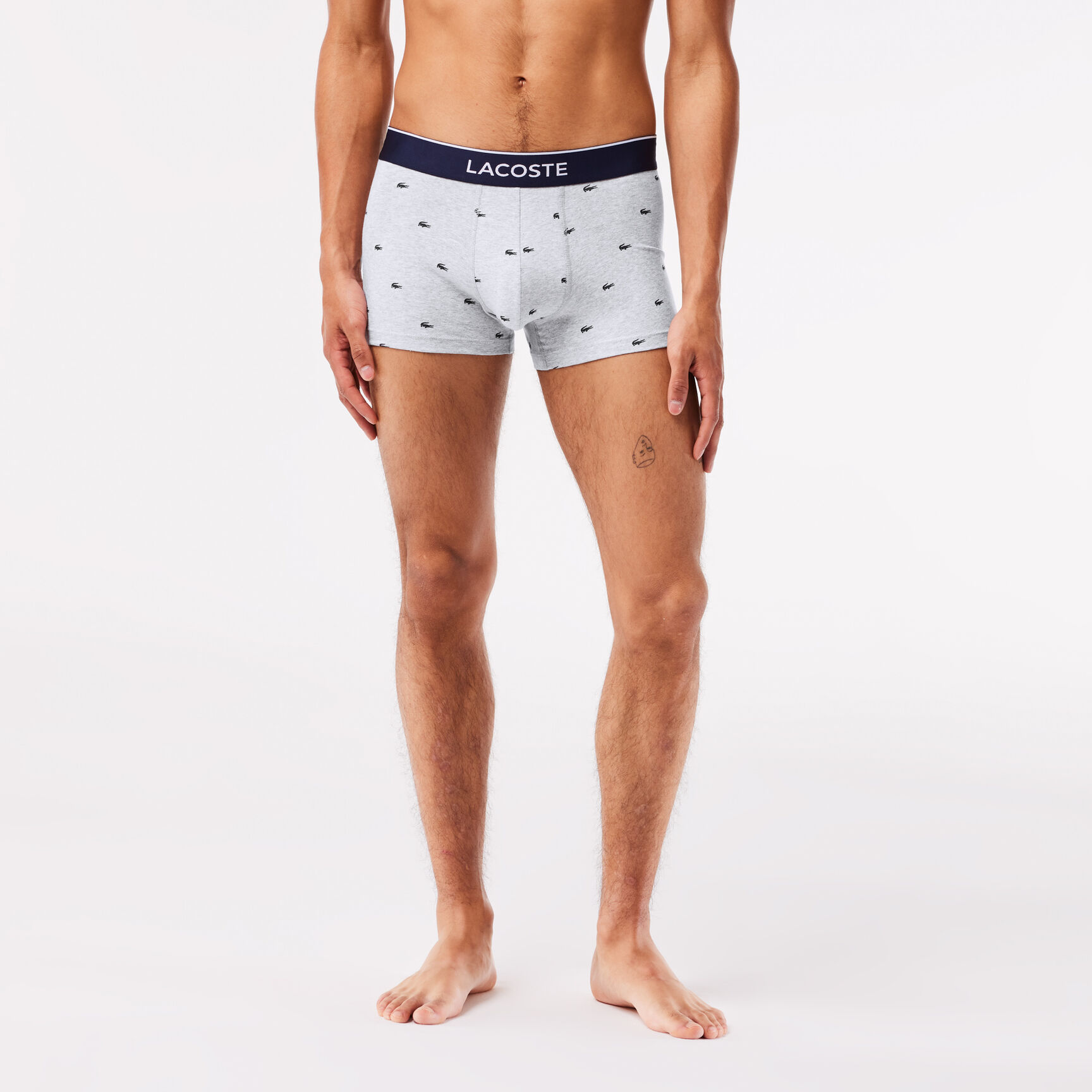 طقم بوكسر كاجوال أسود، 3 قطع