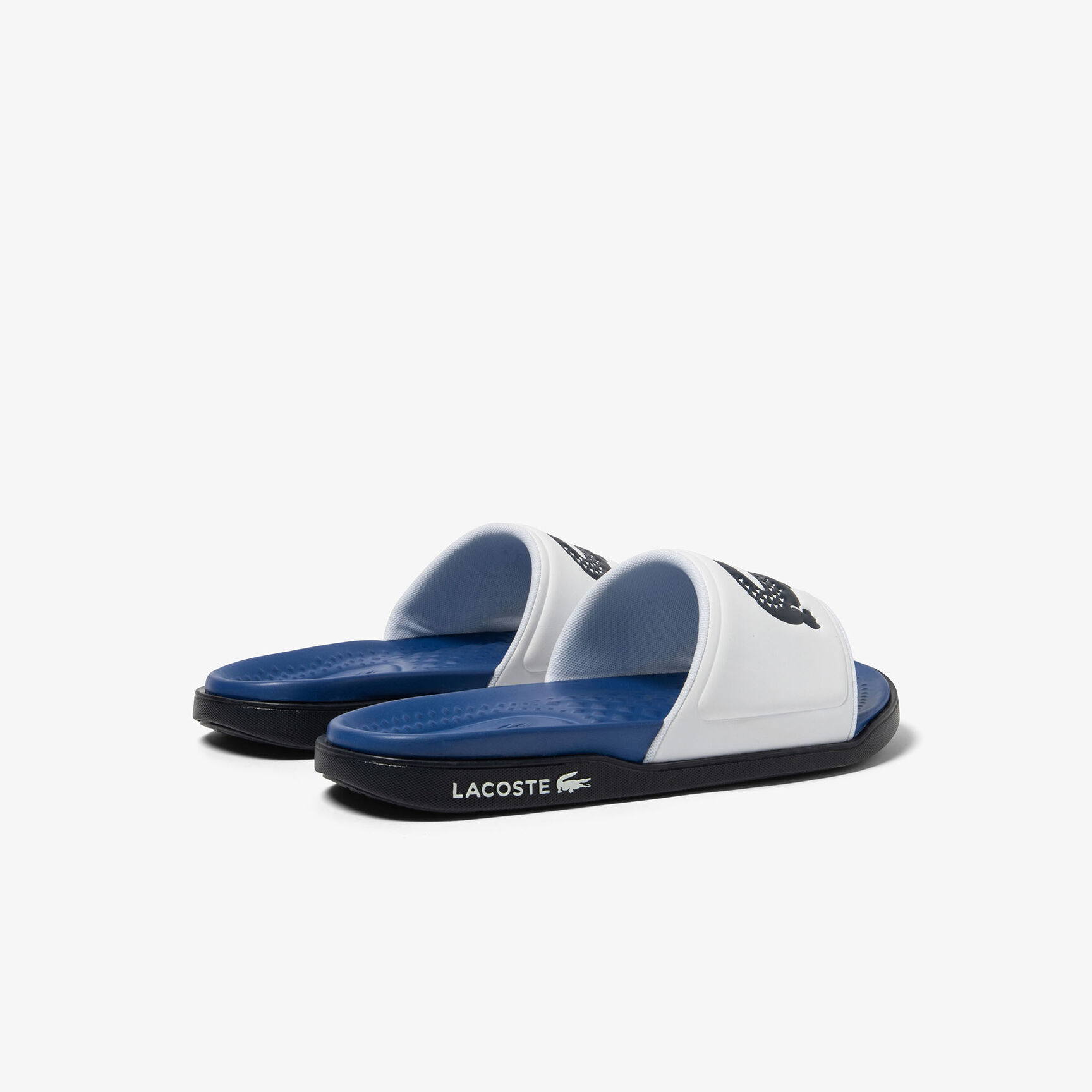 Men's Lacoste Croco Dualiste Synthetic Slides