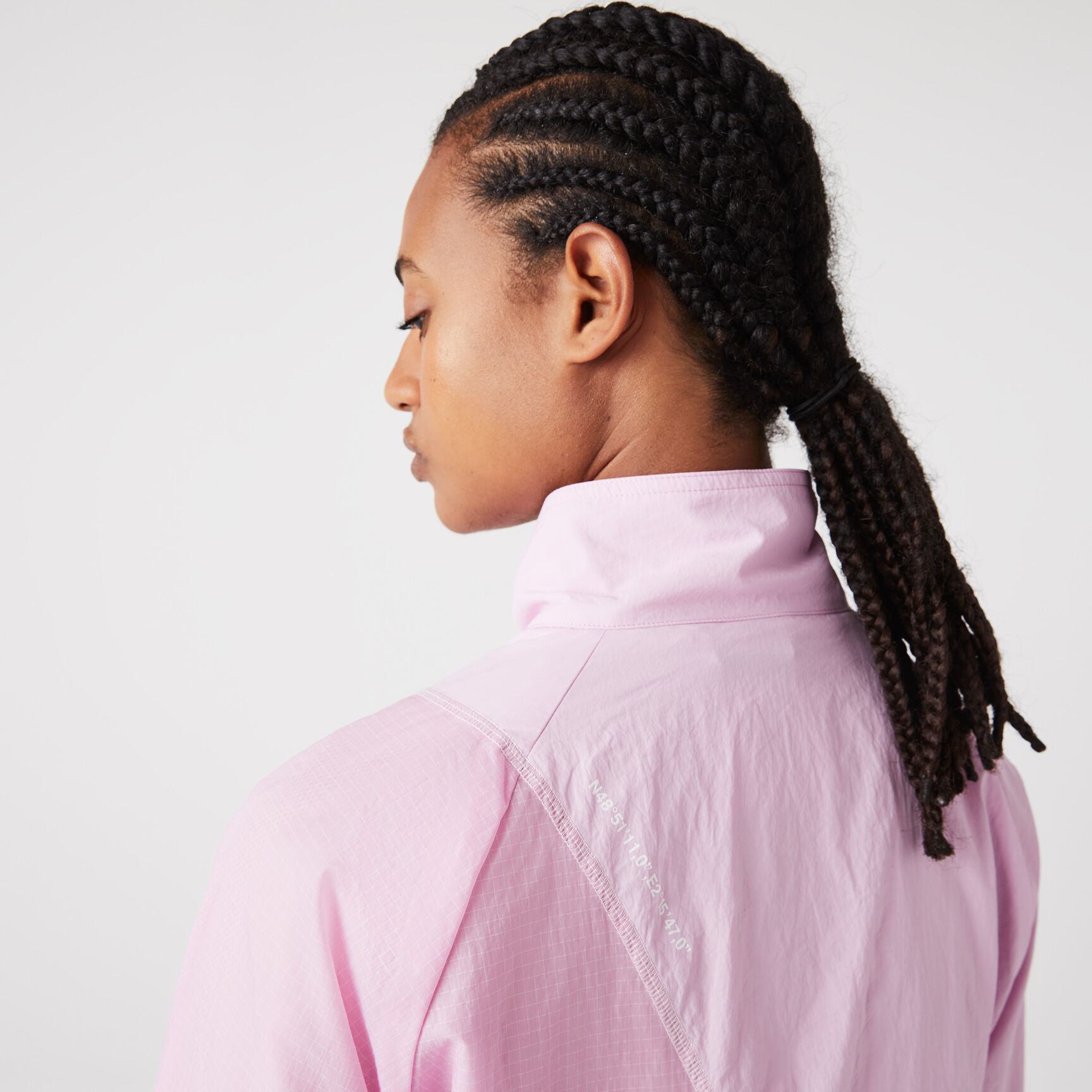 Women's Lacoste Mesh Lined Nylon Jacket