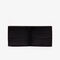 lacoste men s chantaco piqu  leather 8 card holder and wallet